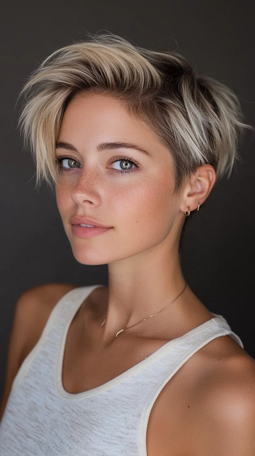 Effortless Chic The Trendy Textured Pixie Cut