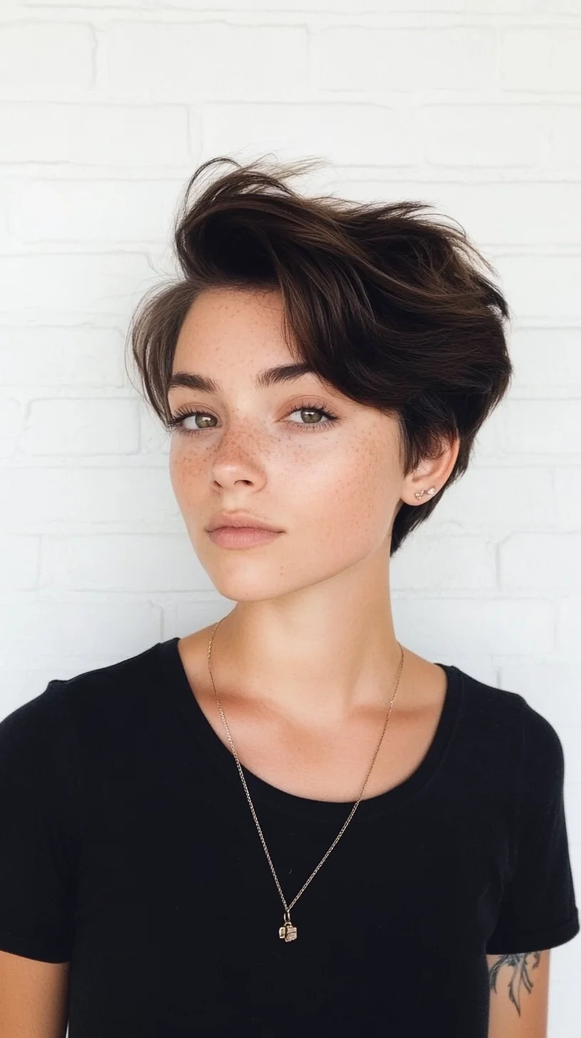 Effortless Chic The Versatile Textured Pixie Cut