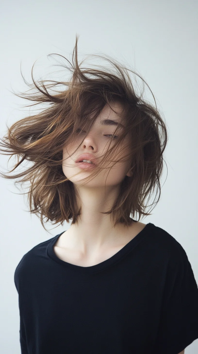 Effortless Chic: The Wavy Bob That Turns Heads