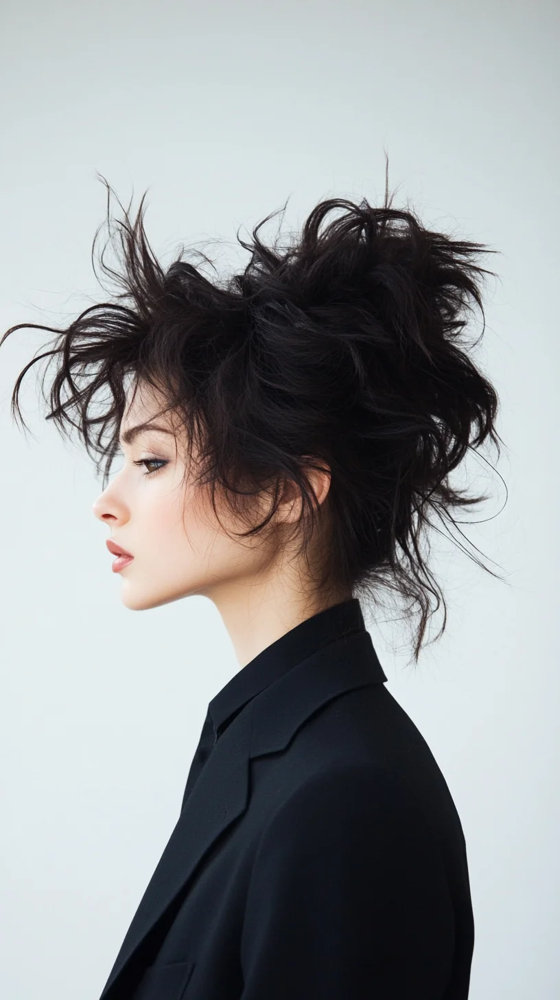 Effortless Elegance Embrace the Wild Volume Hairdo