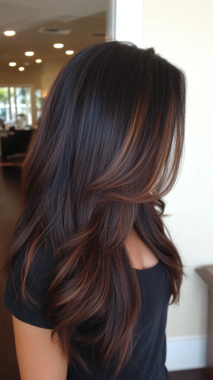 Effortless Elegance: Luscious Layers with Subtle Highlights