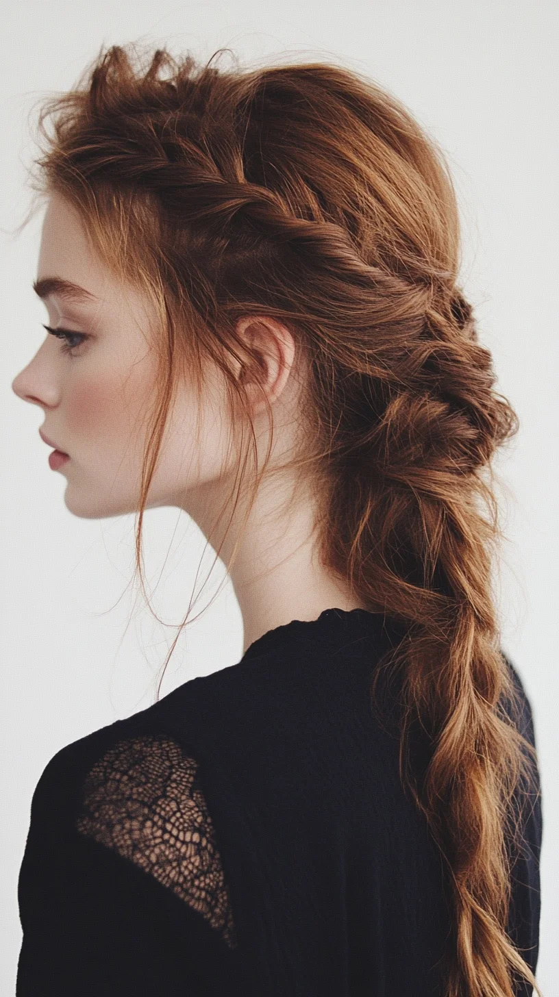 Effortless Elegance: The Chic Braided Updo