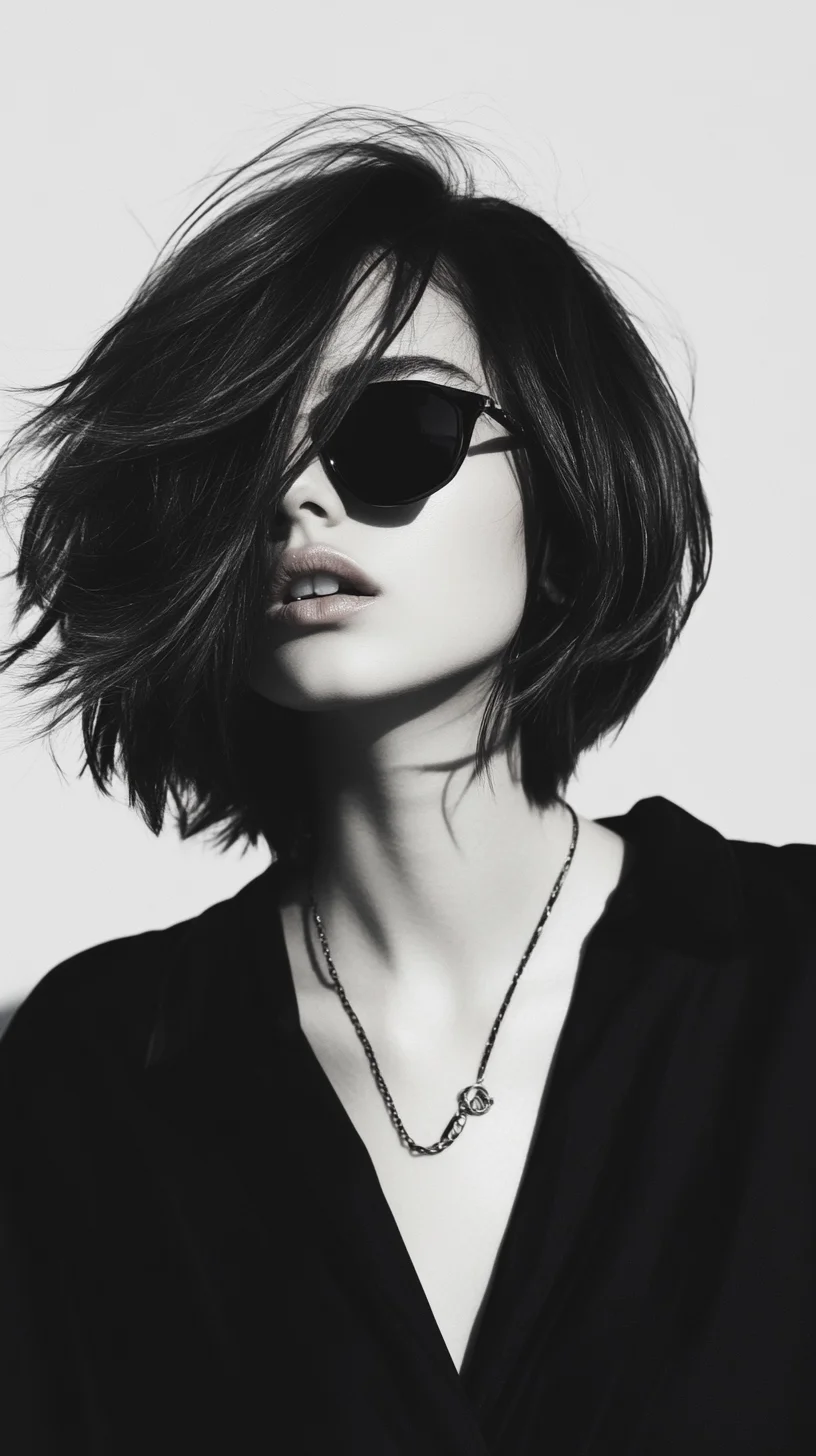 Effortless Elegance The Chic Lob Haircut for a Modern Edge