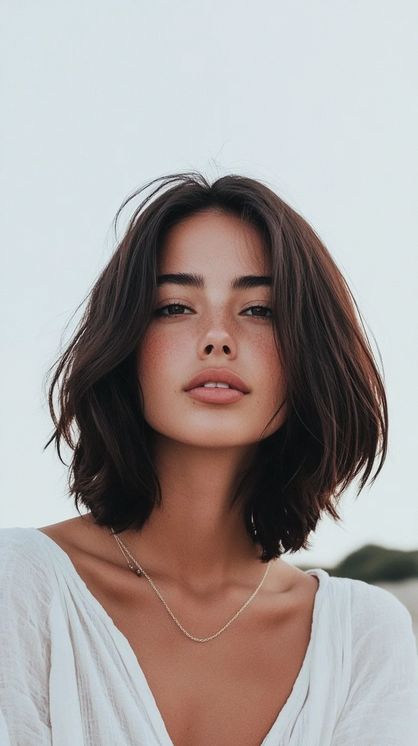 Effortless Elegance The Chic Lob Haircut