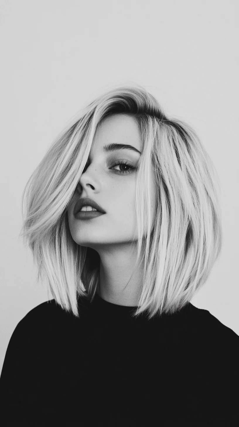 Effortless Elegance The Chic Textured Bob