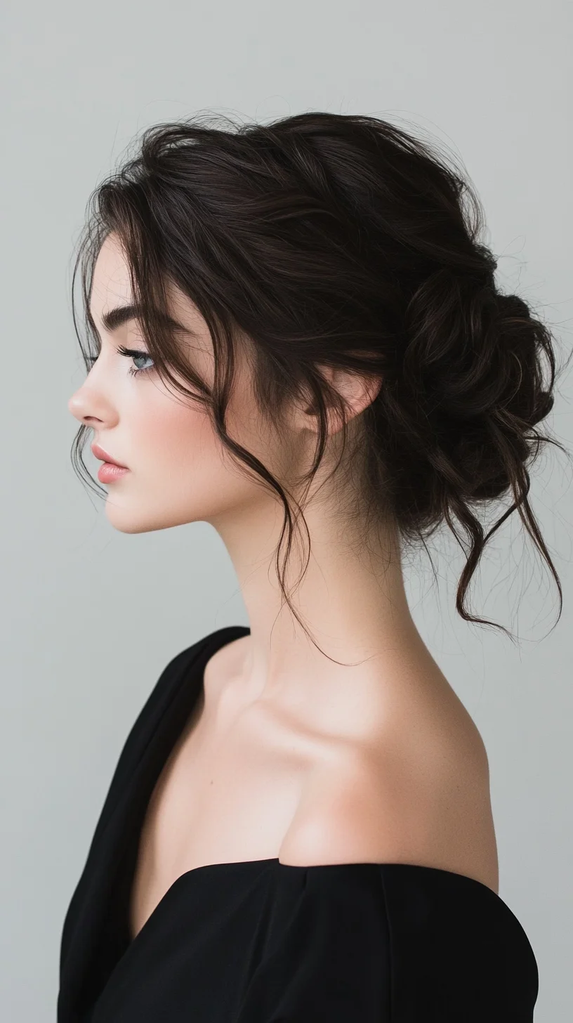 Effortless Elegance: The Chic Textured Bun