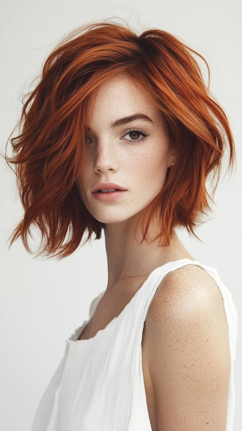 Effortless Elegance: The Chic Textured Lob