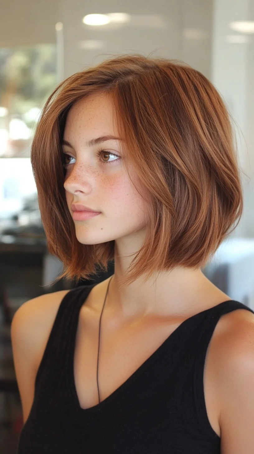 Effortless Elegance: The Chic Versatility of a Modern Bob