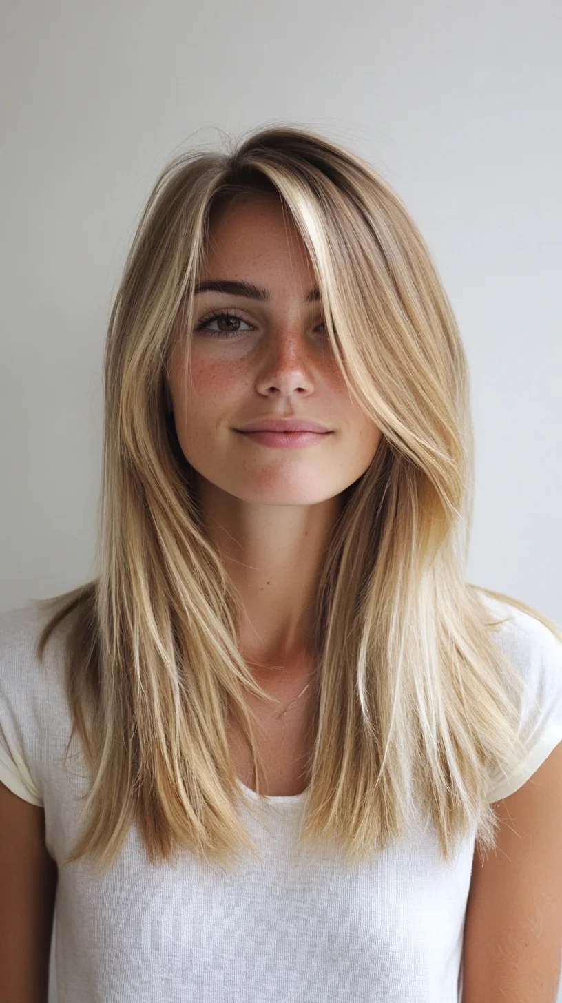 Effortless Elegance: The Long Layered Blonde Style