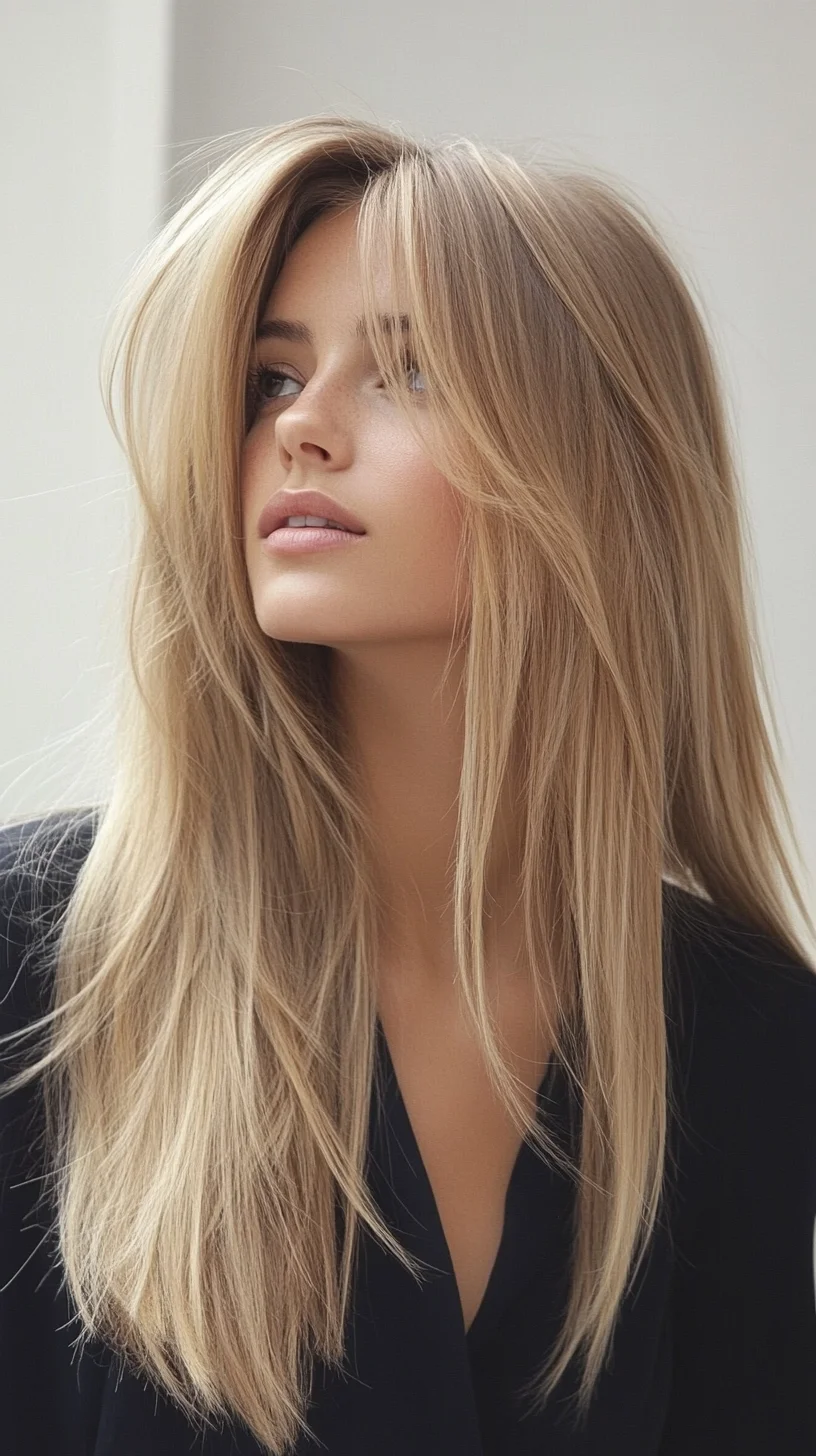 Effortless Elegance: The Long, Luscious Layered Blowout