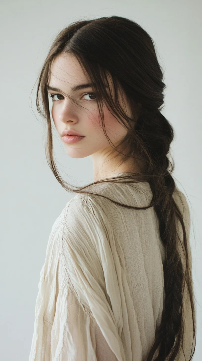 Effortless Elegance The Loose Braid for Timeless Beauty