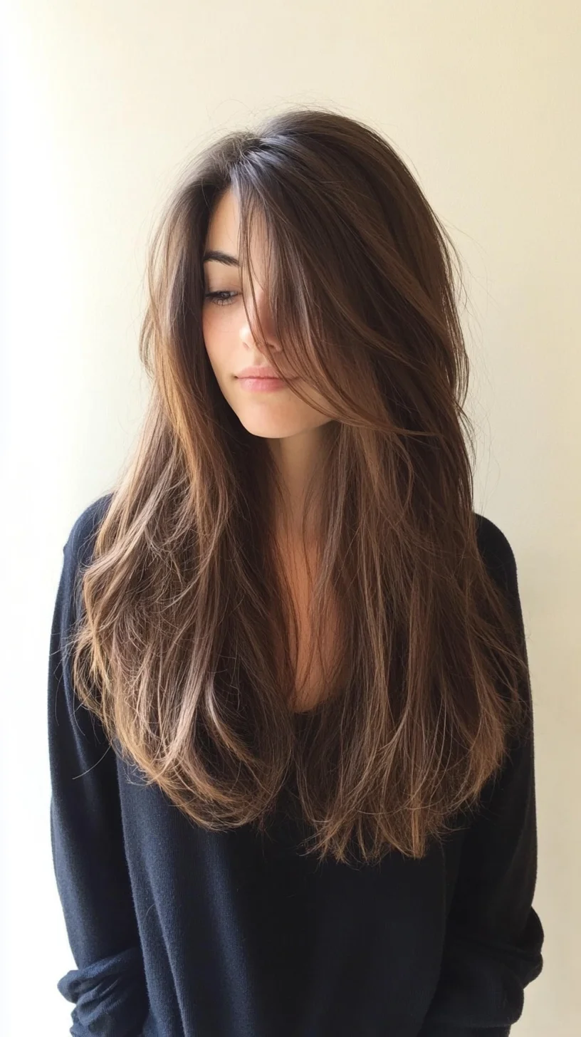 Effortless Elegance The Luscious Layered Mane