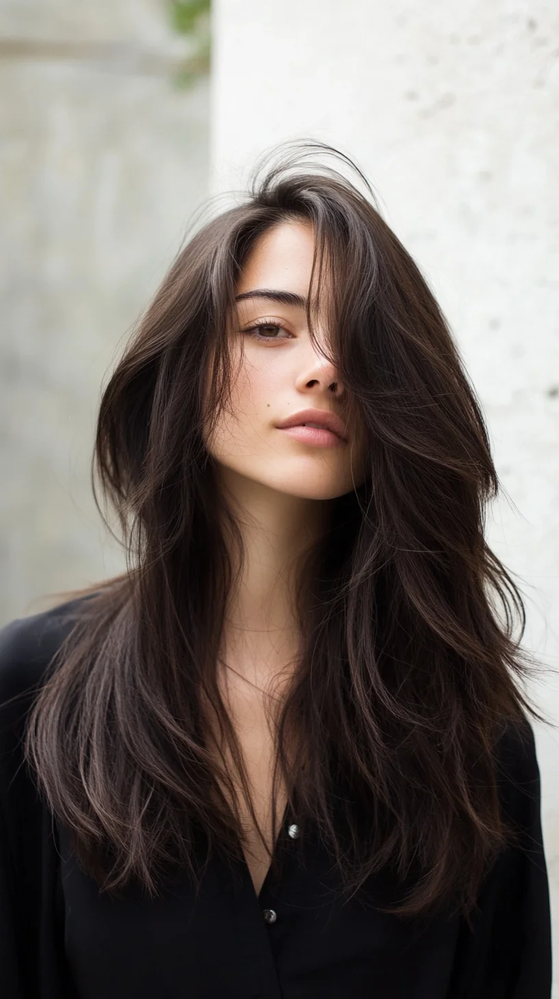 Effortless Elegance The Luscious Long Layered Hairstyle