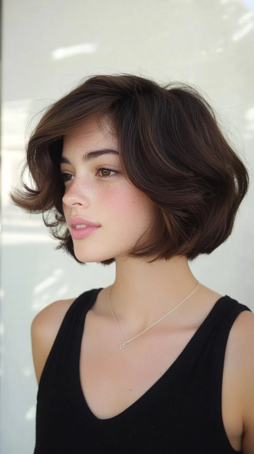 Effortless Elegance: The Modern Shaggy Bob