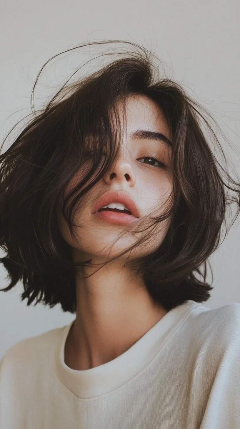 Effortless Elegance The Modern Textured Bob