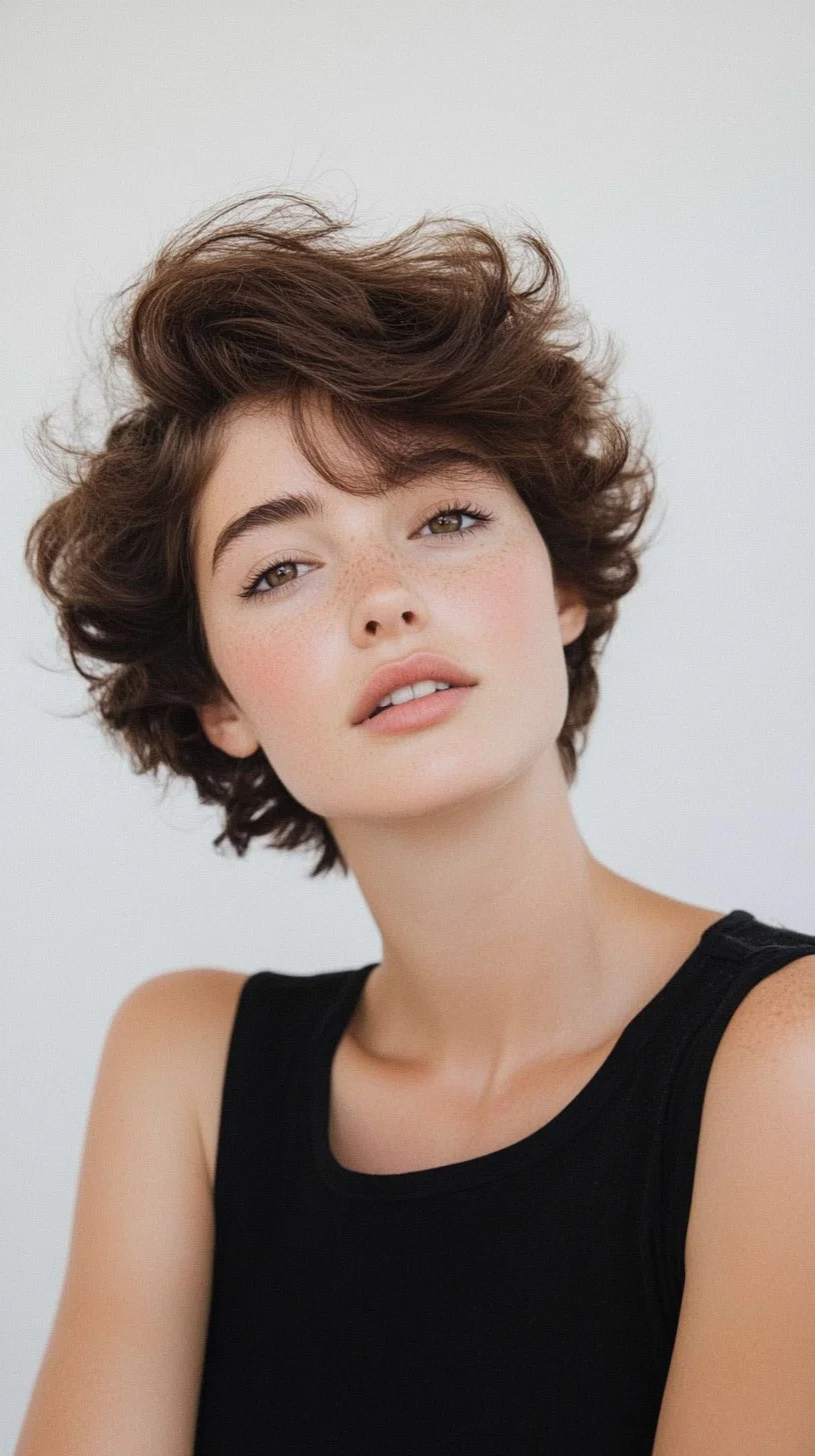 Effortless Elegance The Playful Curly Bob