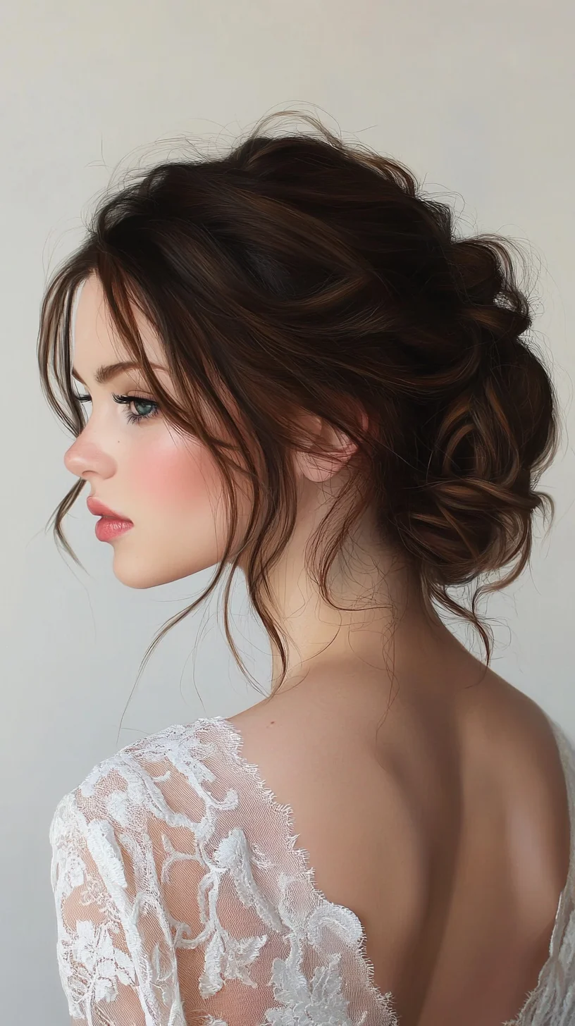 Effortless Elegance The Romantic Soft Updo for Any Occasion