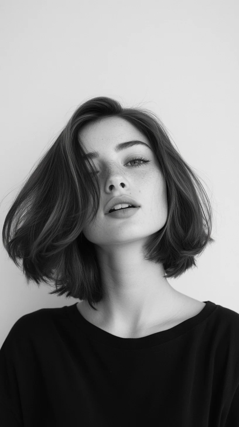 Effortless Elegance The Textured Bob