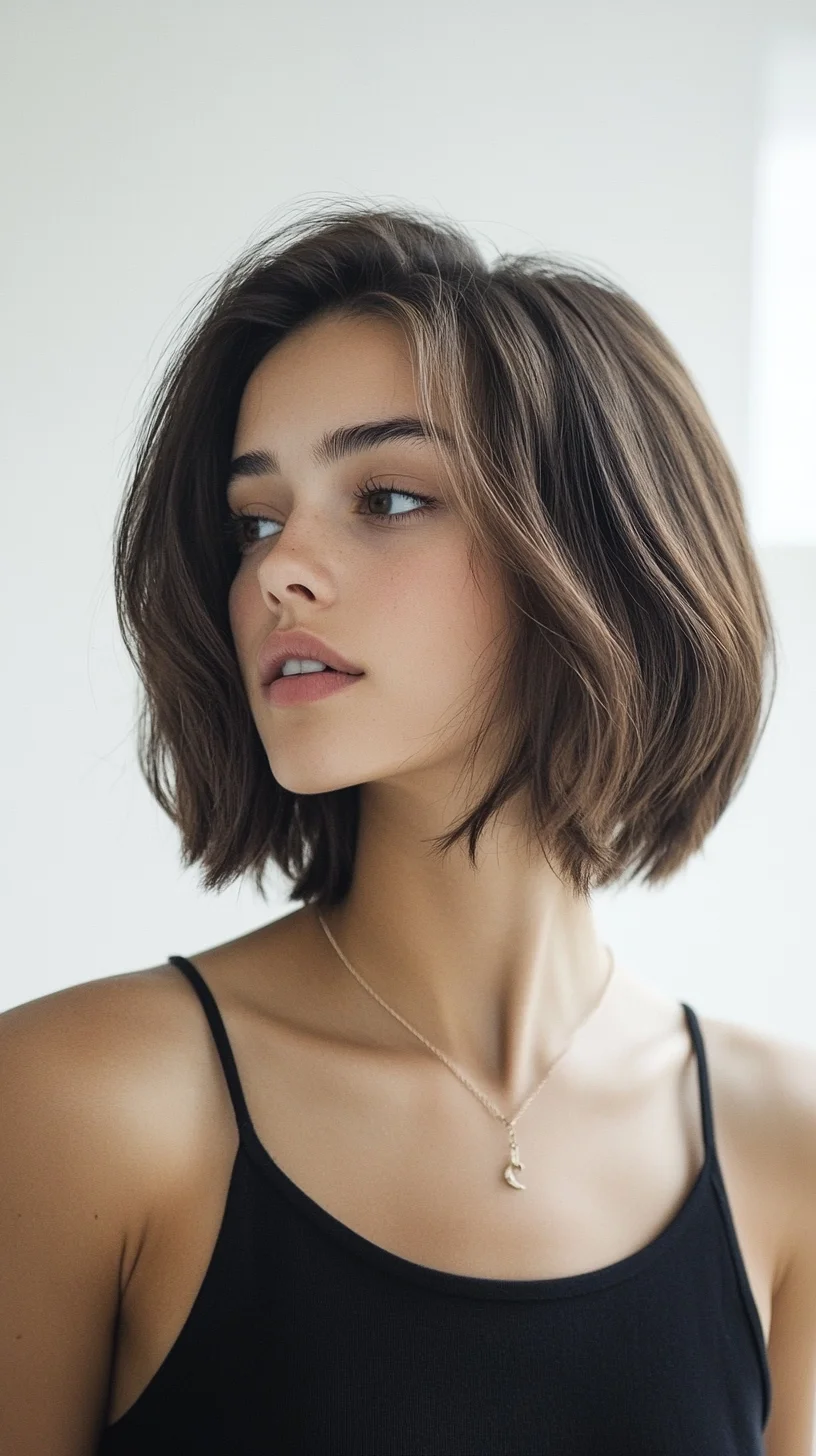 Effortless Elegance The Versatile Bob for Every Face Shape