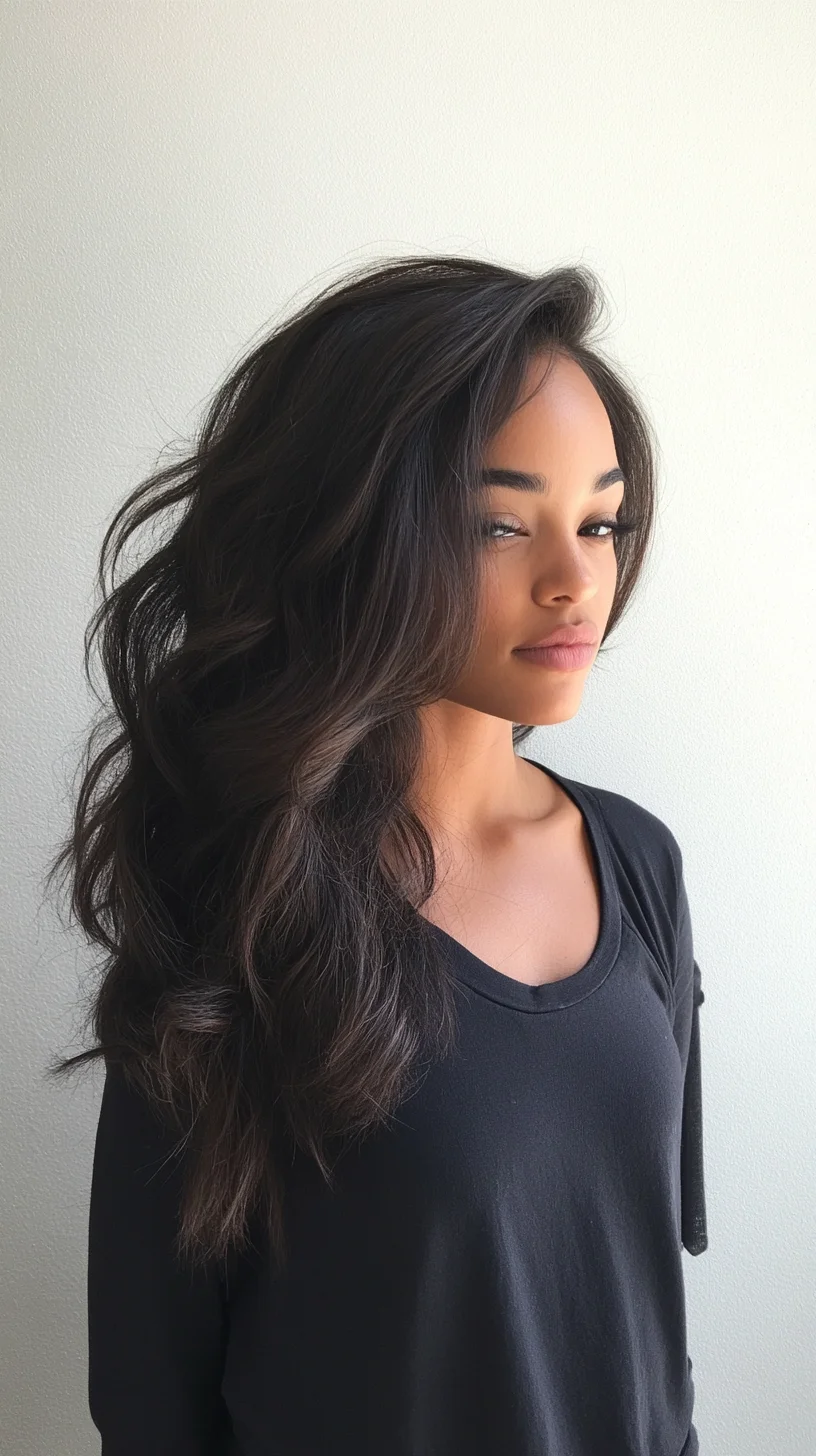 Effortless Glam The Perfect Long Layered Waves