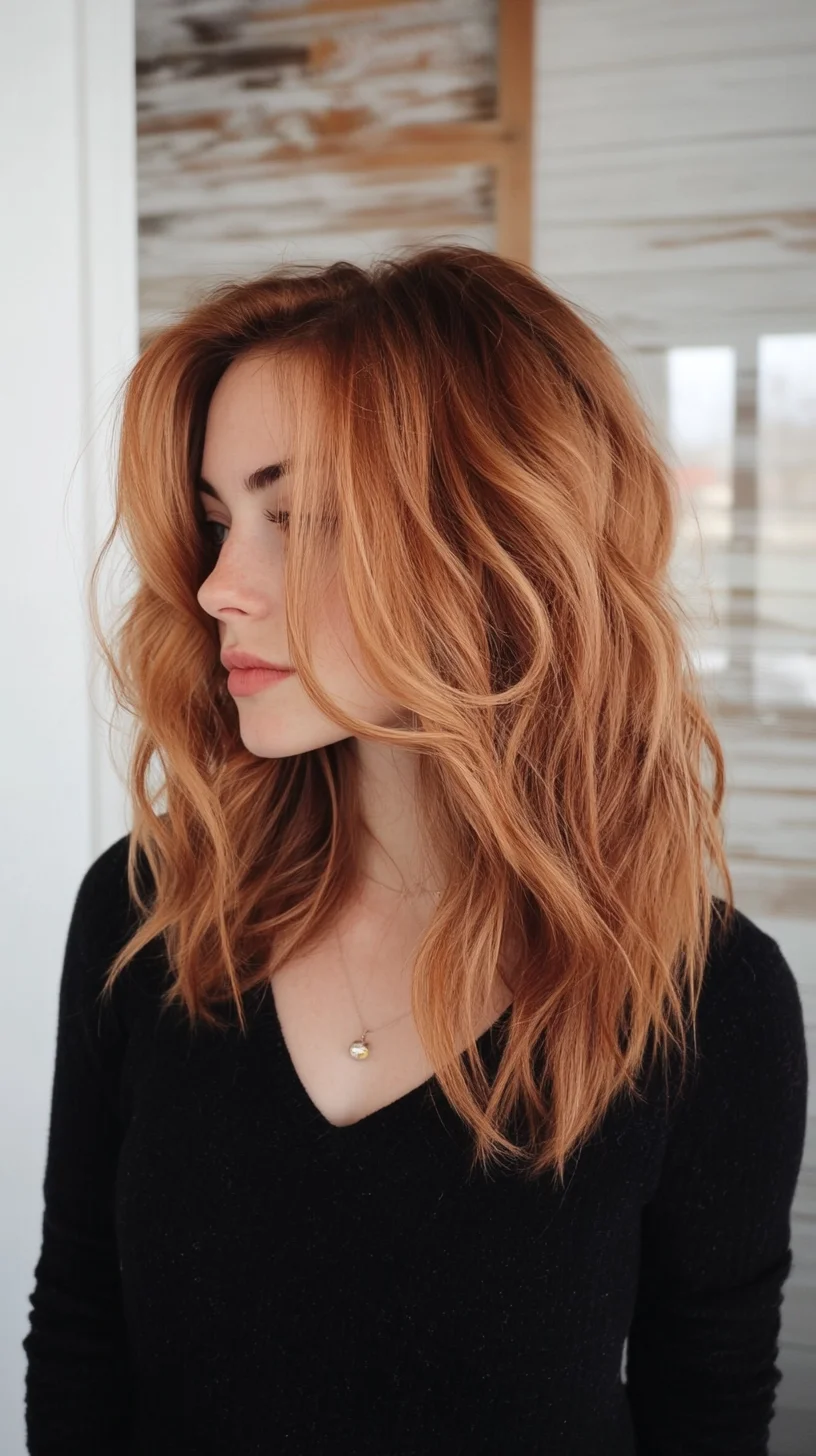 Effortless Waves: Embrace the Charm of Luscious, Textured Locks!