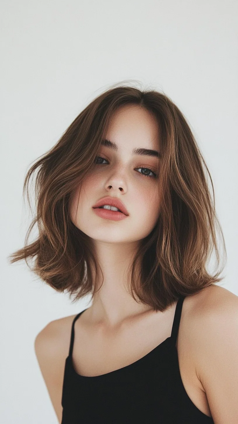 Effortless Waves The Chic Lob That Flatters All