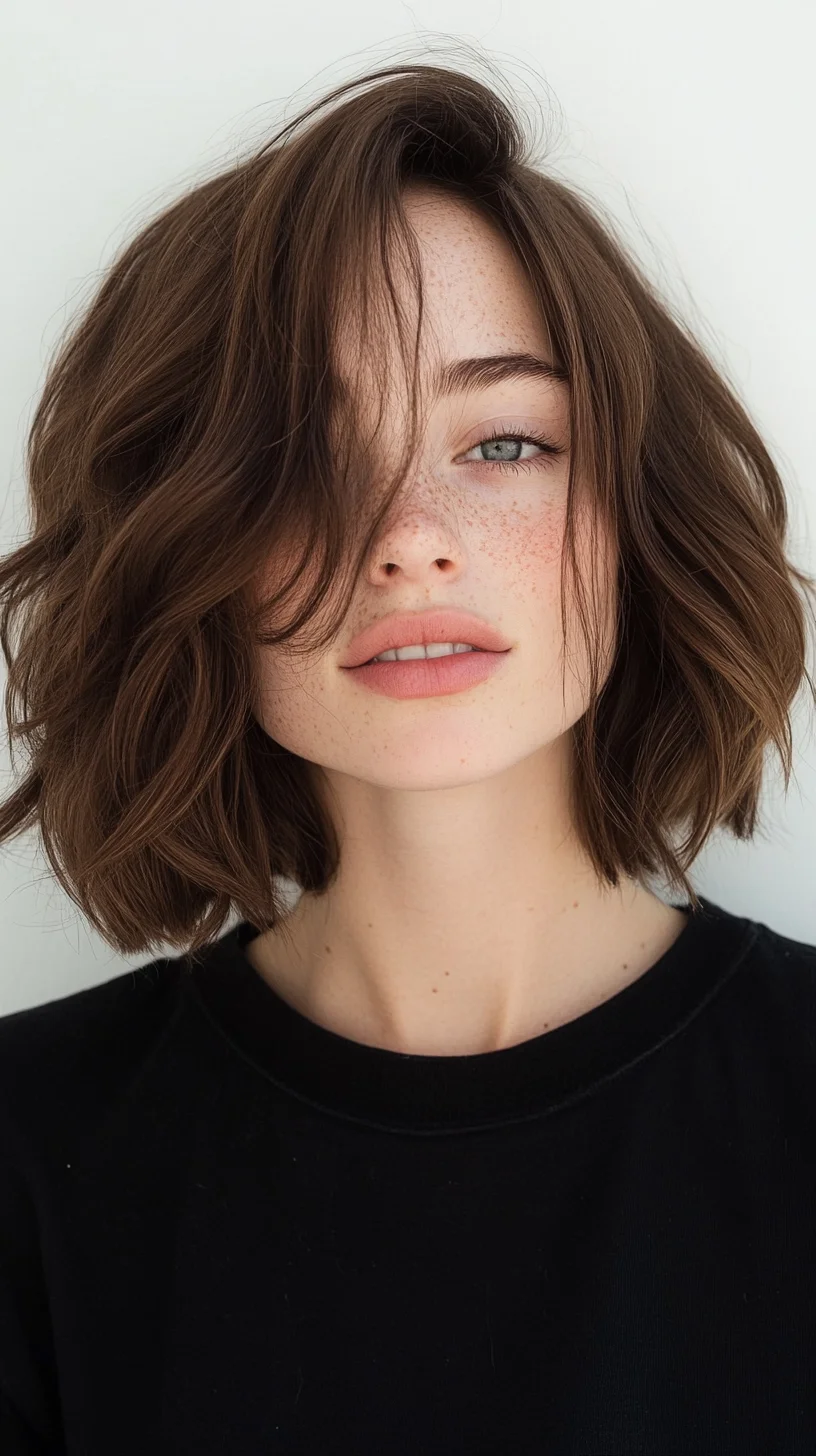 Effortless Waves The Chic Textured Bob