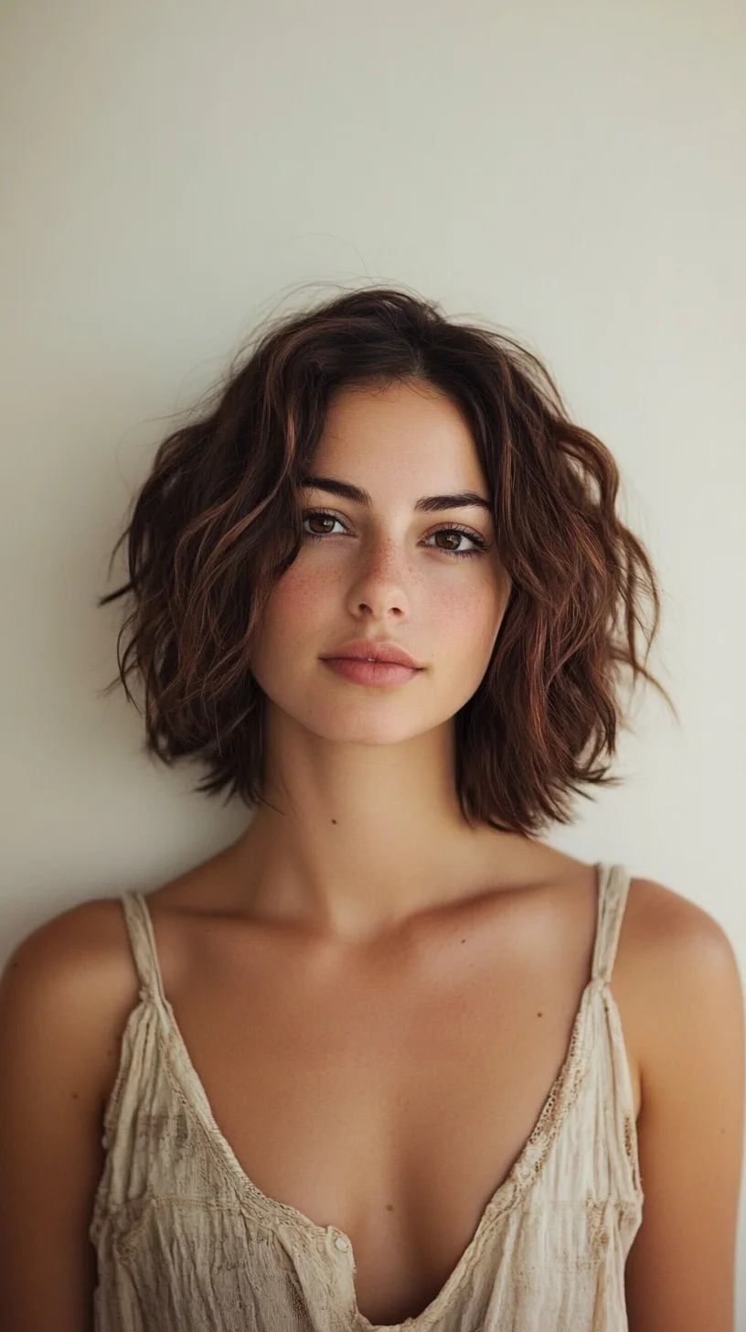 Effortless Waves: The Perfect Beachy Bob