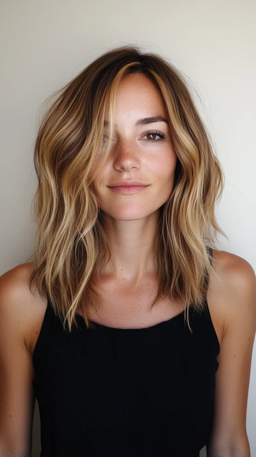 Effortless Waves: The Perfect Blend of Texture and Shine