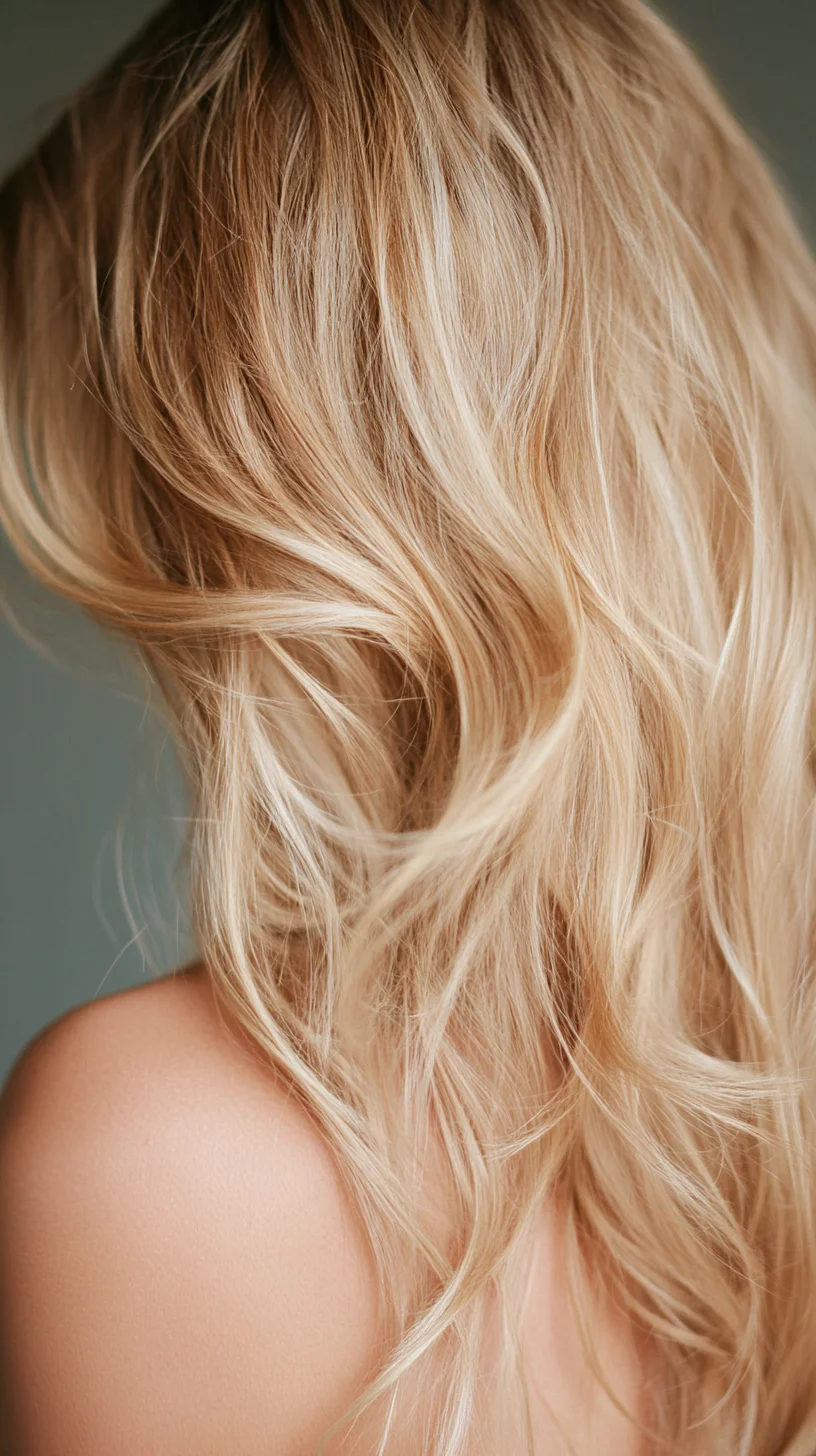 Effortless Waves The Perfect Blend of Texture and Shine