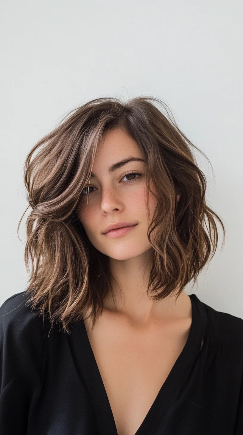 Effortless Waves: The Perfect Casual Chic Hairstyle for Any Occasion