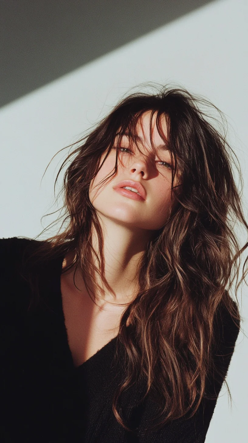 Effortless Waves: The Perfect Messy Hairdo for Every Occasion