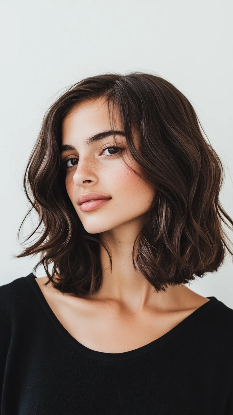 Effortless Waves The Perfect Modern Bob for Any Occasion