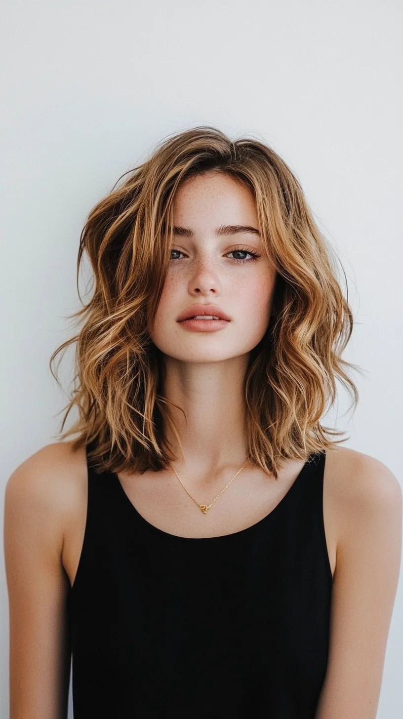 Effortless Waves The Perfect Stylistic Blend of Texture and Elegance