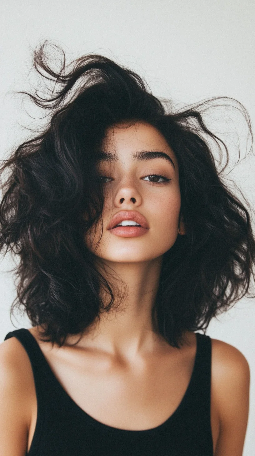 Effortless Waves The Perfect Tousled Bob