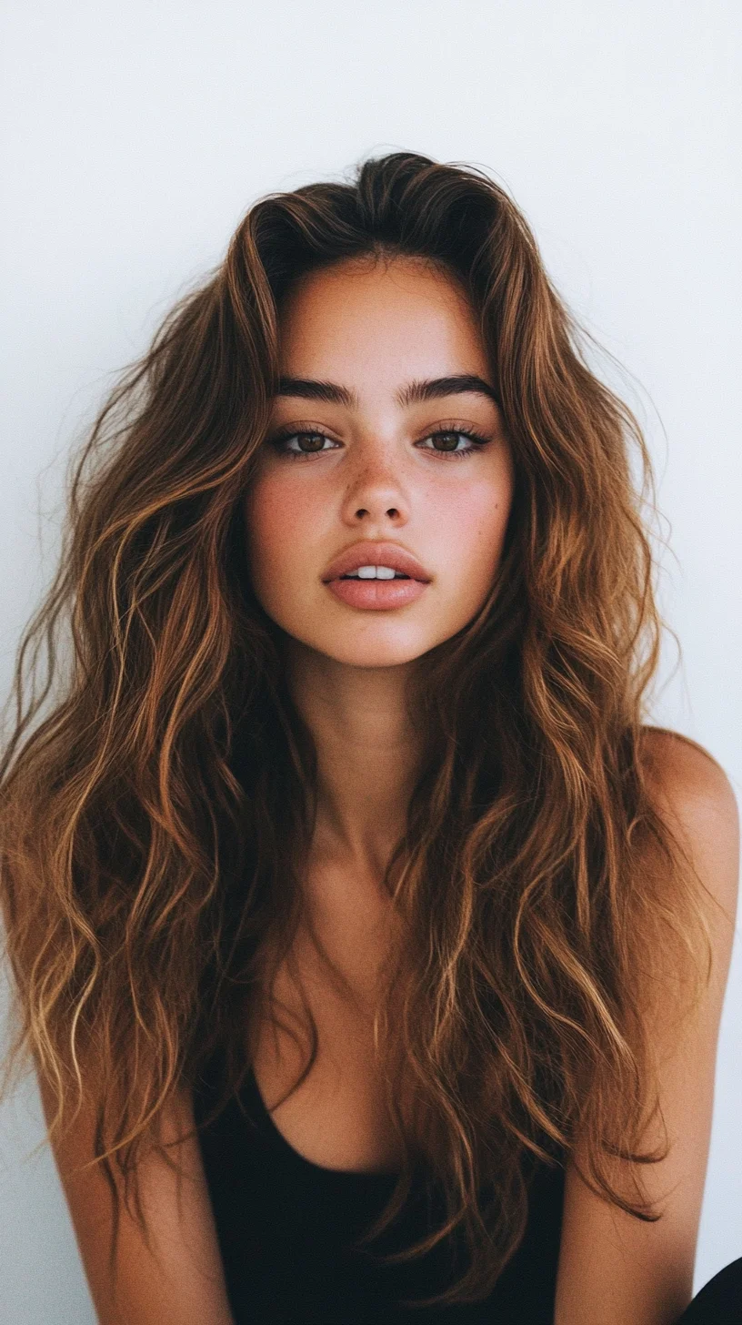 Effortless Waves: The Ultimate Beachy Vibe Hairstyle