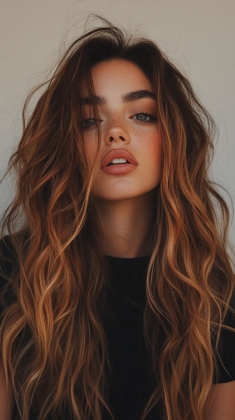 Effortless Waves The Ultimate Boho Chic Hairstyle for Radiant Glam