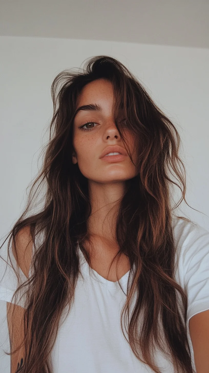 Effortless Waves: The Ultimate Boho-Chic Hairstyle