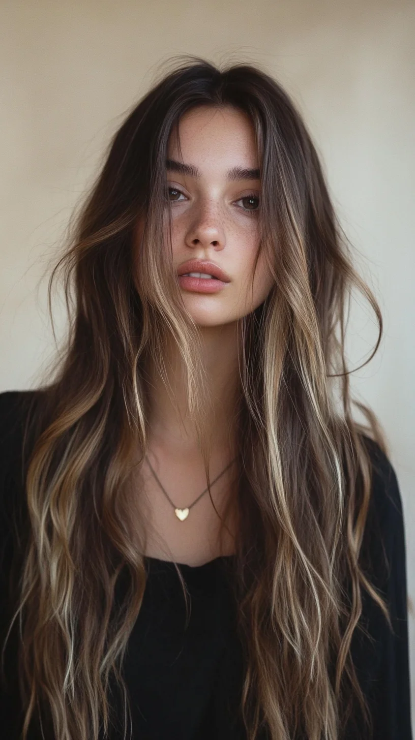 Effortless Waves: The Ultimate Boho-Chic Hairstyle