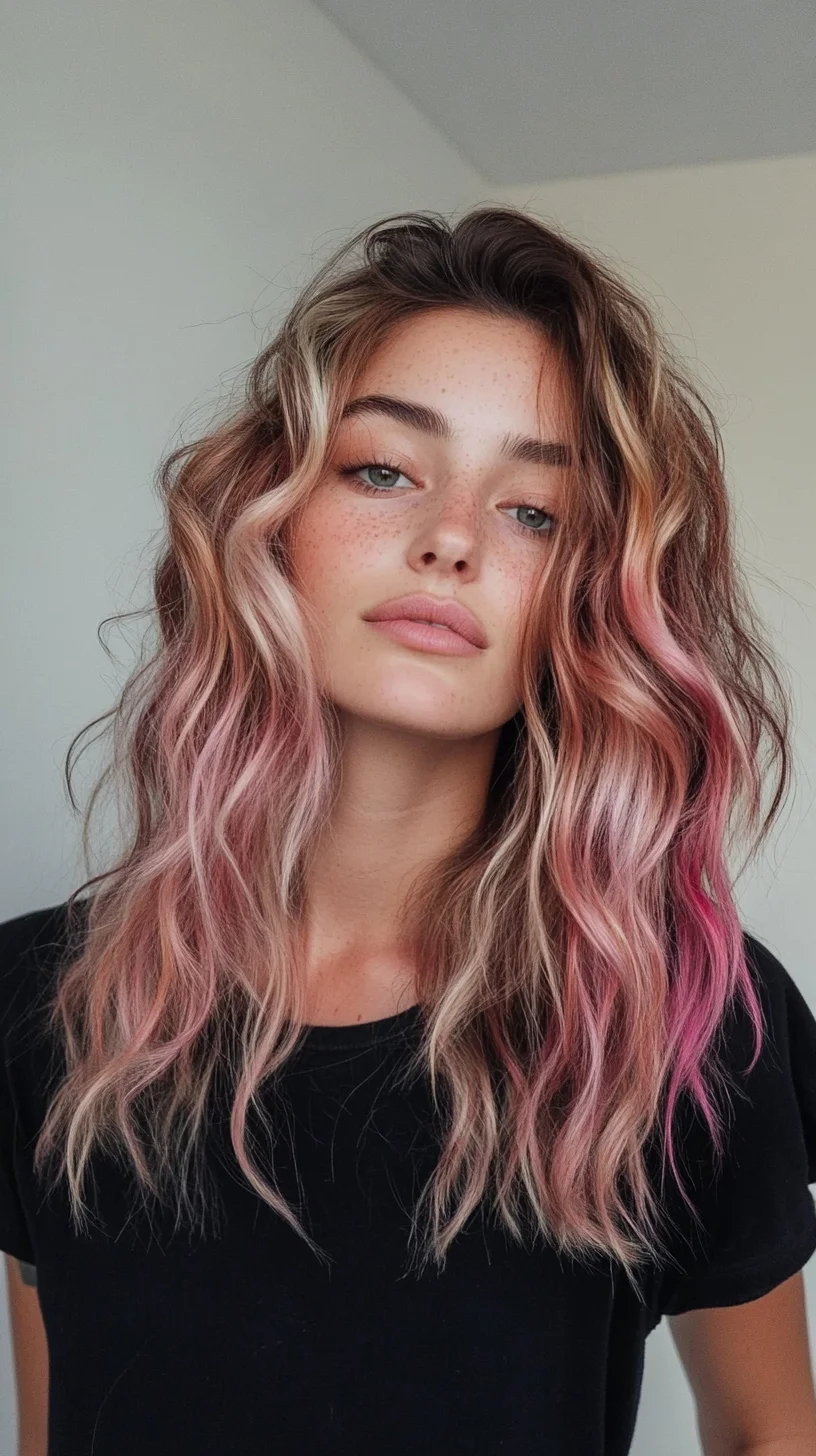 Effortless Waves with a Splash of Color: The Ultimate Boho Chic Style