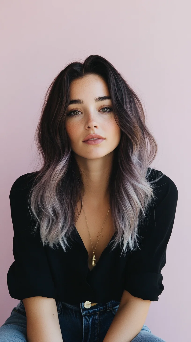 Effortless Waves with a Subtle Ombre Twist