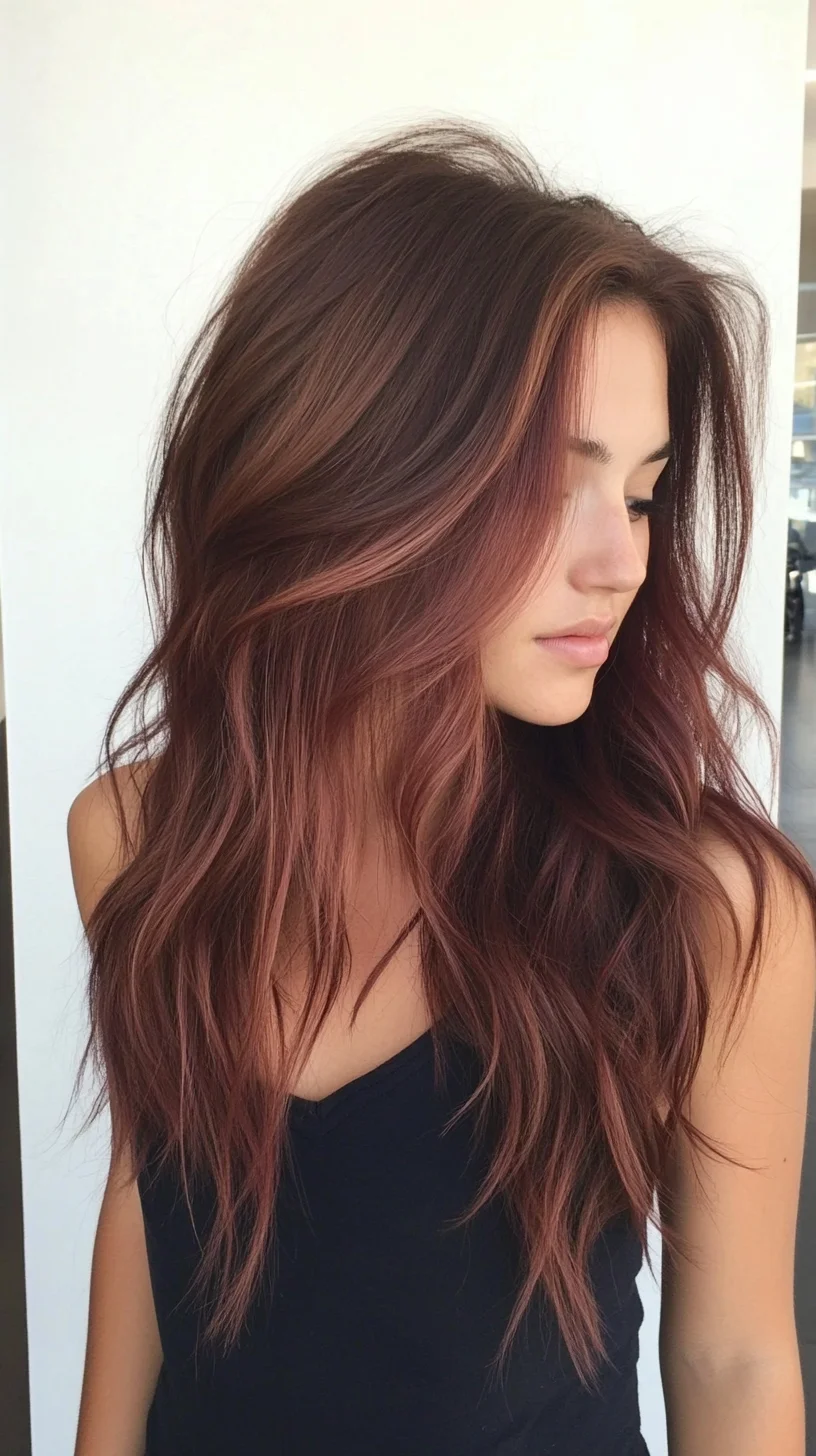 Effortless Waves with Luscious Copper Highlights