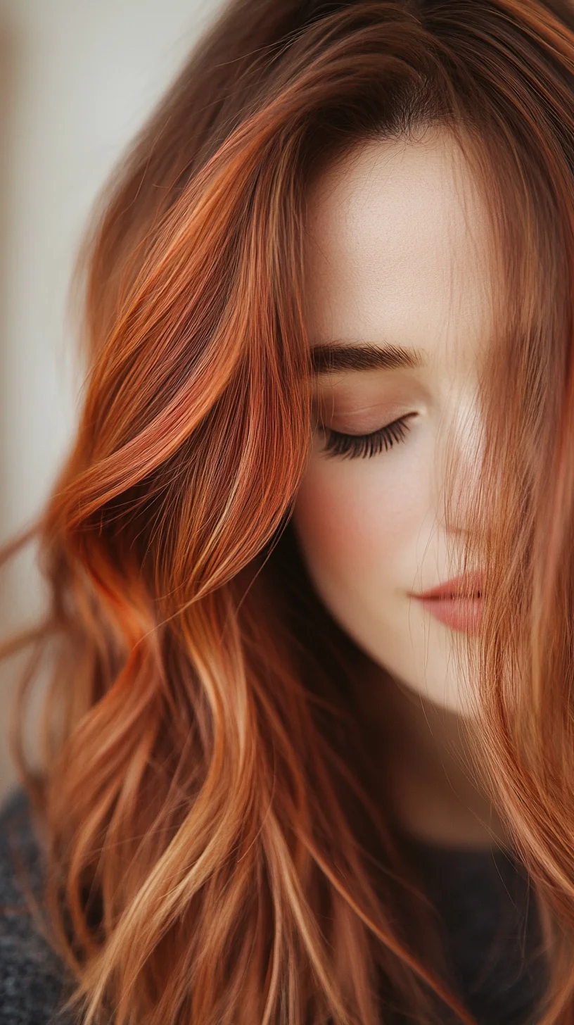 Effortless Waves with Sunset Highlights for a Head-Turning Look