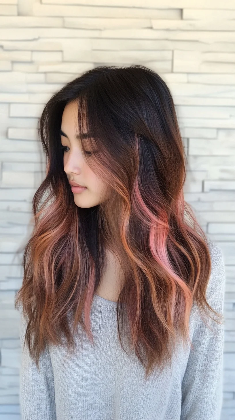 Effortless Waves with Trendy Ombre: A Striking Style Statement