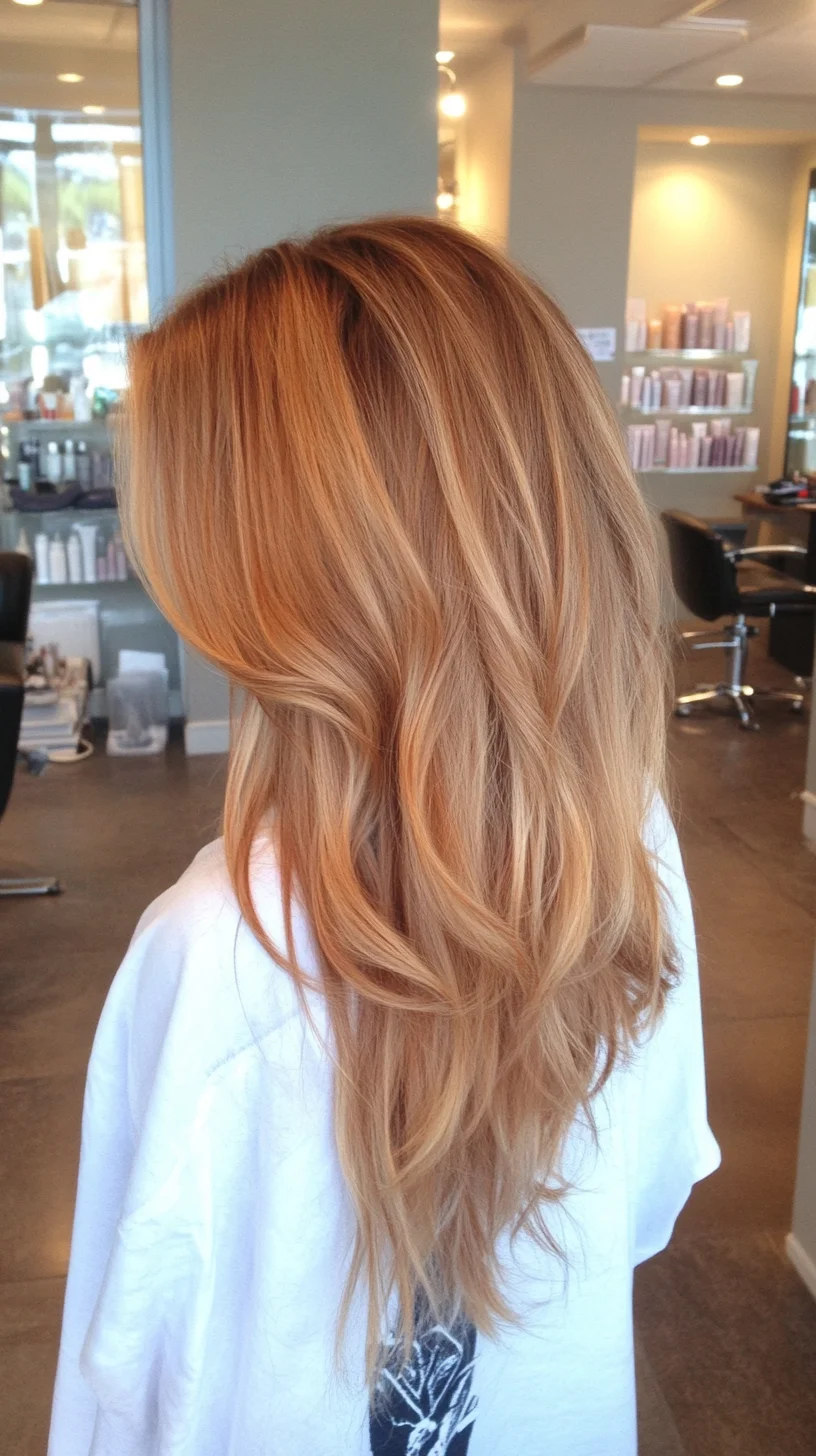 Effortless Waves with Warm Highlights The Perfect Beachy Look