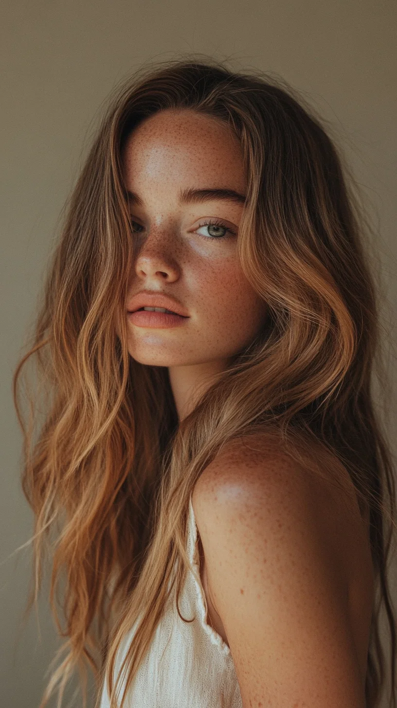 Effortlessly Beachy Waves A Timeless Boho Chic Look