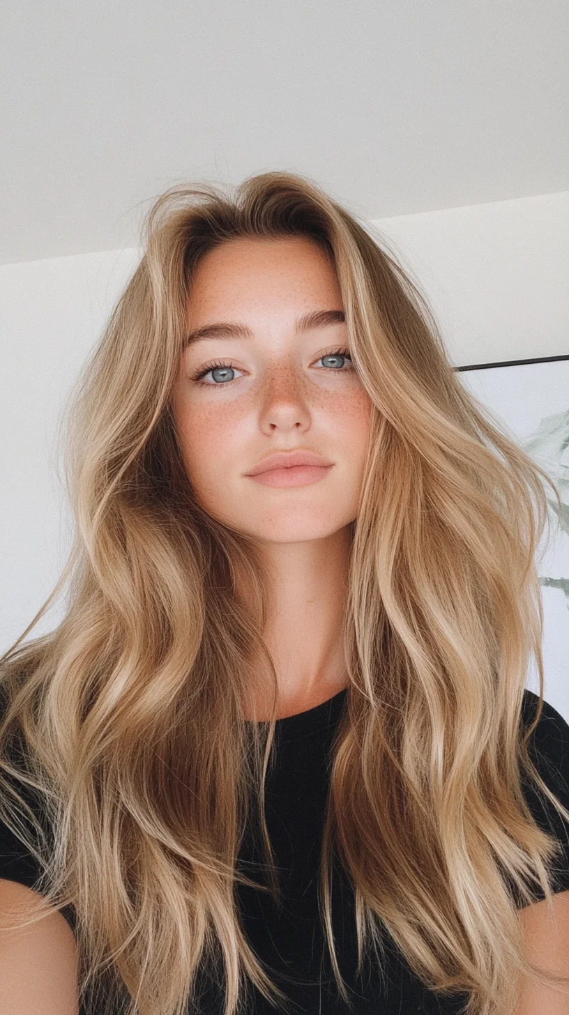 Effortlessly Beachy Waves: The Perfect Blend of Volume and Texture