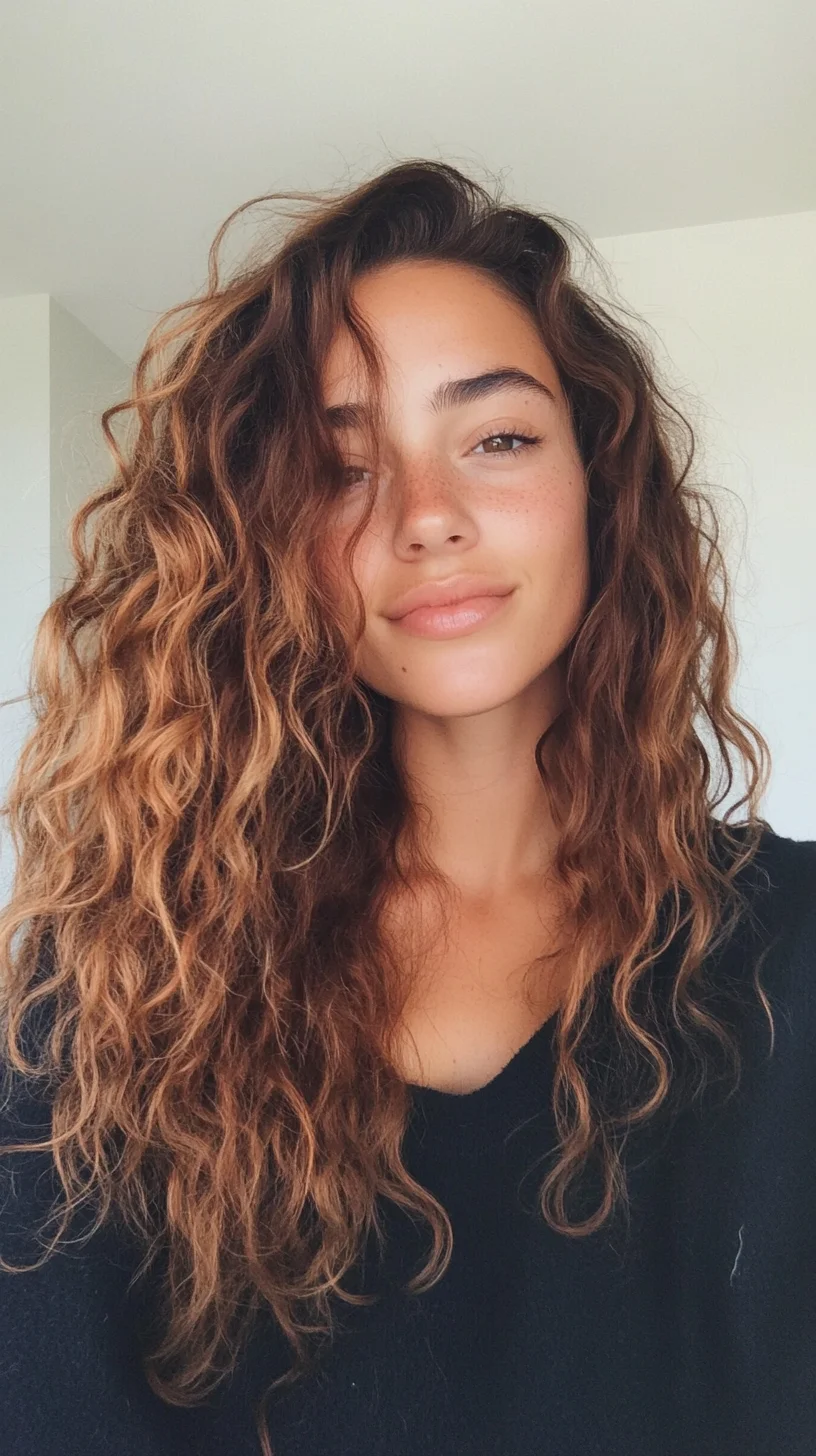 Effortlessly Beautiful: Embrace the Luscious Curly Layers