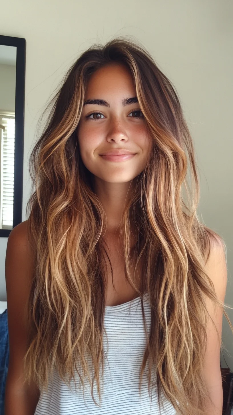 Effortlessly Beautiful The Perfect Long, Wavy Hairstyle