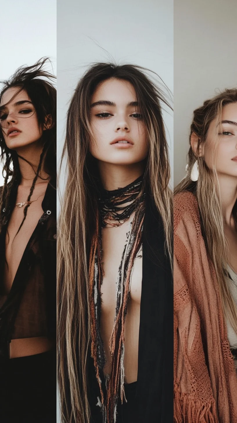 Effortlessly Bohemian The Free-Spirited Hair Vibe